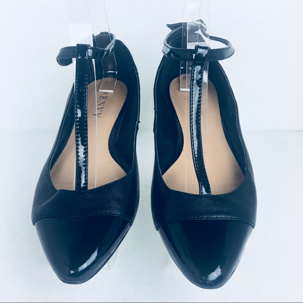 Renvy Women’s Black flat shoes 6